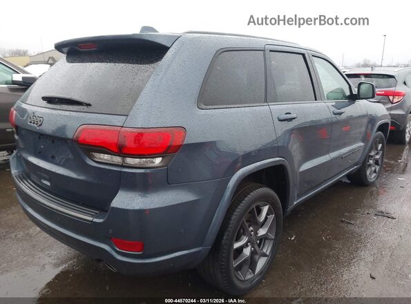 1C4RJFBG7MC653589 2021 JEEP GRAND CHEROKEE Синий Задняя правая четверть