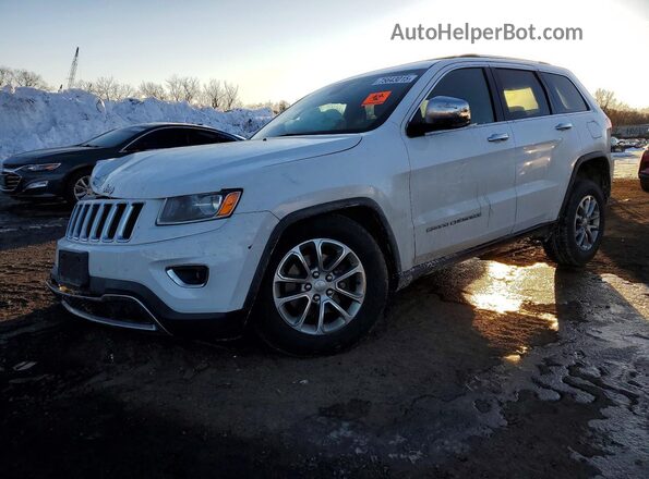 1C4RJFBG8GC489726 2016 JEEP GRAND Белый Передняя левая четверть