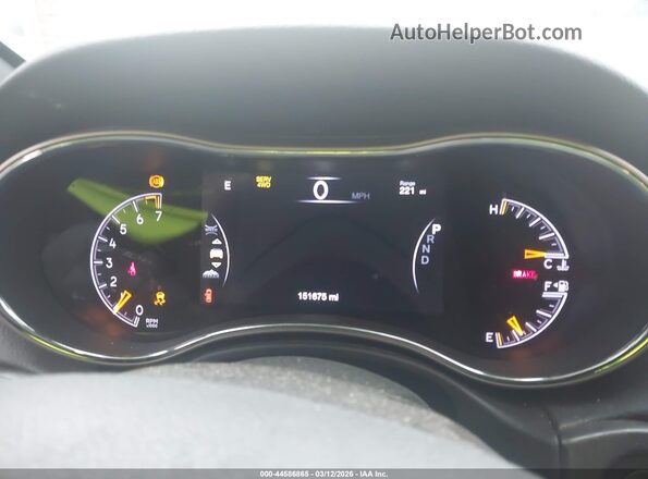 1C4RJFBG9GC409267 2016 JEEP GRAND CHEROKEE Бордовый Вид задних сидений