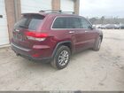 2016 Jeep Grand Cherokee Limited Бордовый vin: 1C4RJFBG9GC409267