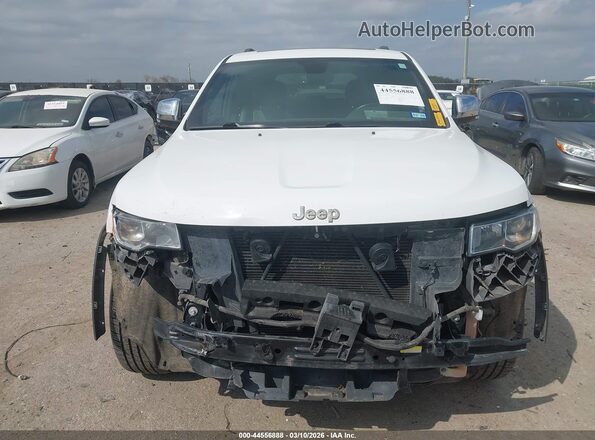 1C4RJFBG9KC800489 2019 JEEP GRAND CHEROKEE Белый Вид щитка приборов