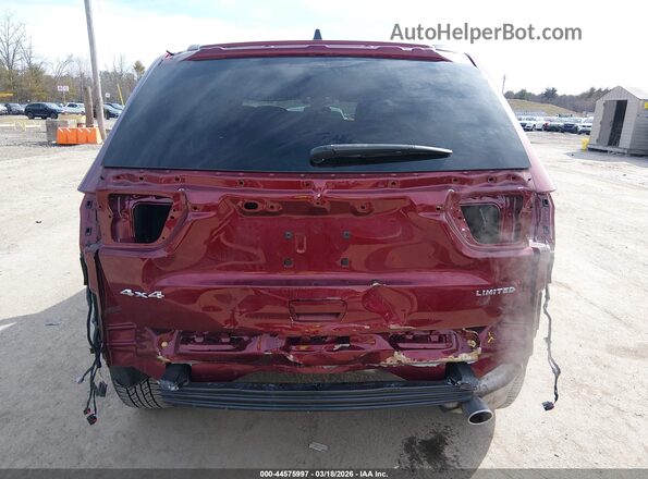 1C4RJFBG9MC705630 2021 JEEP GRAND CHEROKEE Бордовый Вид спереди