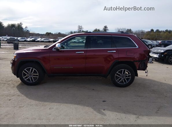 1C4RJFBG9MC705630 2021 JEEP GRAND CHEROKEE Бордовый 