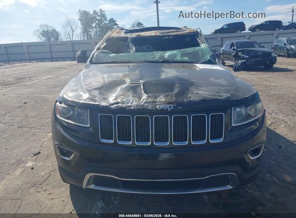 1C4RJFBGXGC491865 2016 JEEP GRAND CHEROKEE Black ხელსაწყოთა პანელის ხედი