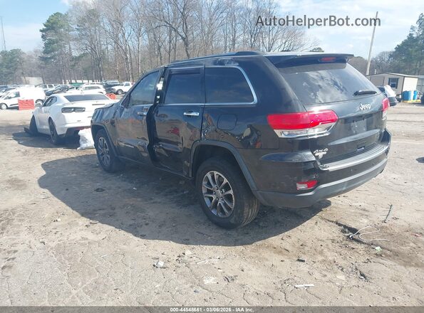 1C4RJFBGXGC491865 2016 JEEP GRAND CHEROKEE Black უკანა მარცხენა