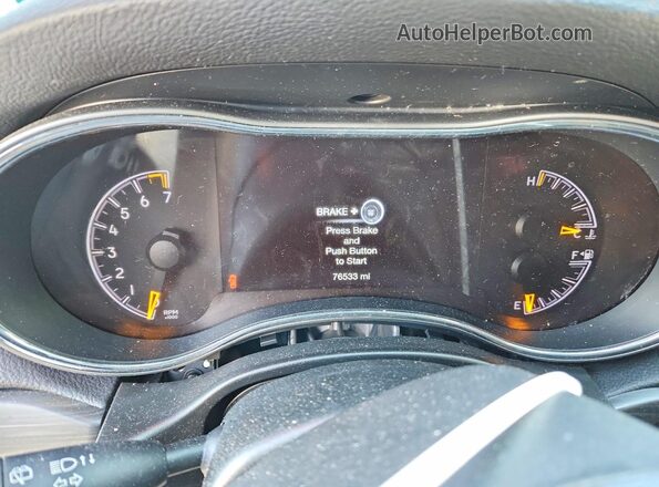 1C4RJFBGXKC553029 2019 JEEP GRAND Black Вид щитка приладів