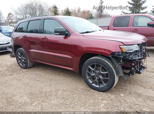 1C4RJFBT6LC179047 2020 JEEP GRAND CHEROKEE Бордовый Передняя правая четверть