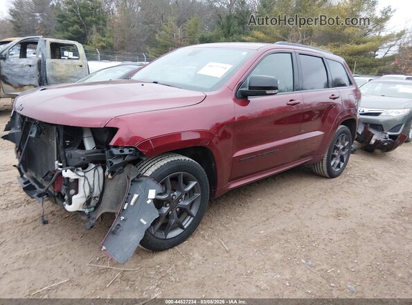 1C4RJFBT6LC179047 2020 JEEP GRAND CHEROKEE Бордовый Передняя левая четверть