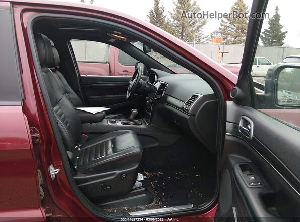 1C4RJFBT6LC179047 2020 JEEP GRAND CHEROKEE Бордовый Вид салона спереди