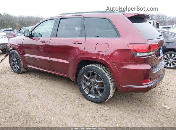 1C4RJFBT6LC179047 2020 JEEP GRAND CHEROKEE Бордовый Задняя левая четверть