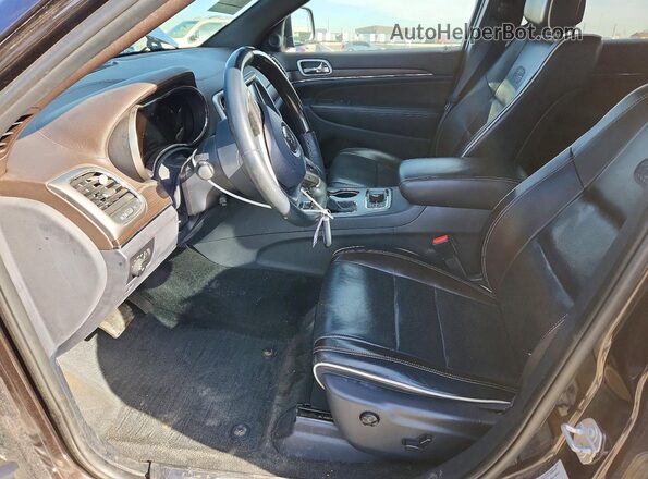 1C4RJFCG3HC716935 2017 JEEP CHEROKEE Коричневый Вид салона спереди
