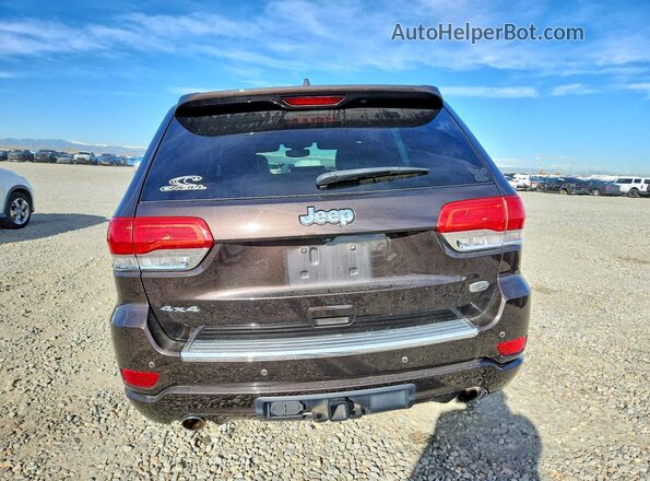 1C4RJFCG3HC716935 2017 JEEP CHEROKEE Коричневый Вид сзади