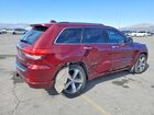 2016 Jeep Grand Cherokee Overland Бордовый vin: 1C4RJFCGXGC366556