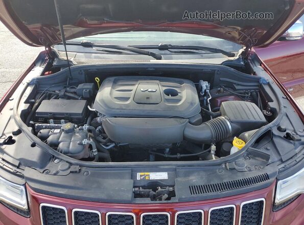 1C4RJFCGXGC366556 2016 JEEP GRAND Бордовый Вид подкапотного пространства