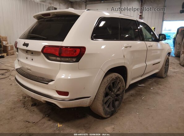 1C4RJFCGXJC185223 2018 JEEP GRAND CHEROKEE Белый Задняя правая четверть