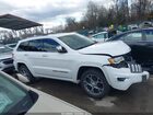 2020 Jeep Grand Cherokee Overland 4x4 White vin: 1C4RJFCGXLC150328