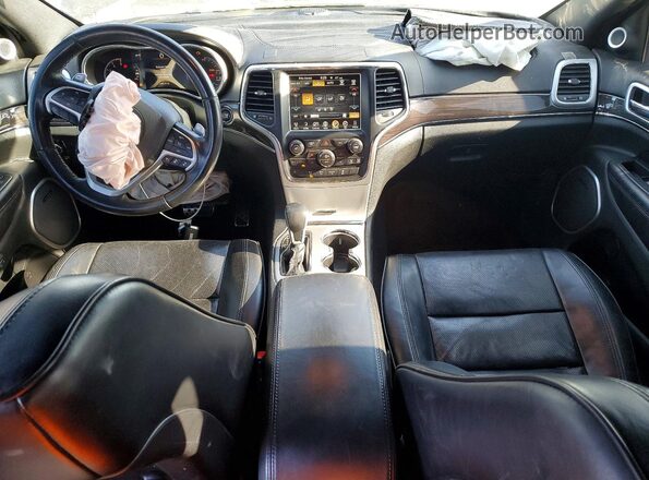 1C4RJFCM0GC324175 2016 JEEP GRAND Черный Вид панели приборов