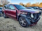 2019 Jeep Grand Cherokee Overland Burgundy vin: 1C4RJFCT1KC791332