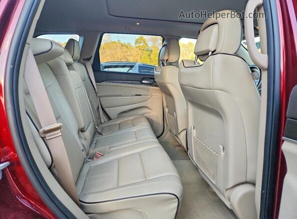 1C4RJFCT1KC791332 2019 JEEP GRAND Burgundy Вид задньої частини салону