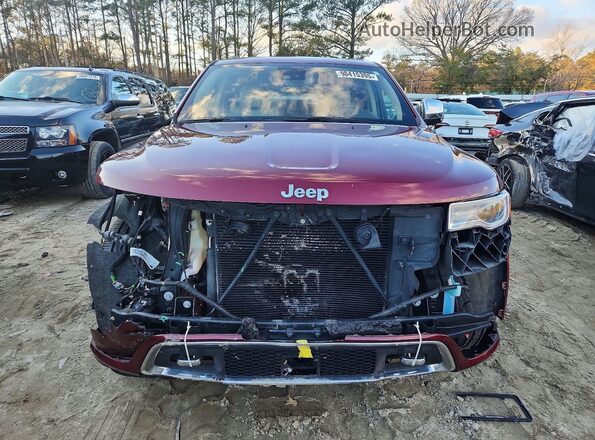 1C4RJFCT1KC791332 2019 JEEP GRAND Burgundy Вид спереду