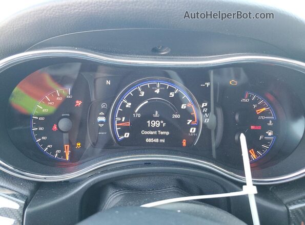 1C4RJFDJ5KC823017 2019 JEEP GRAND Черный Вид щитка приборов