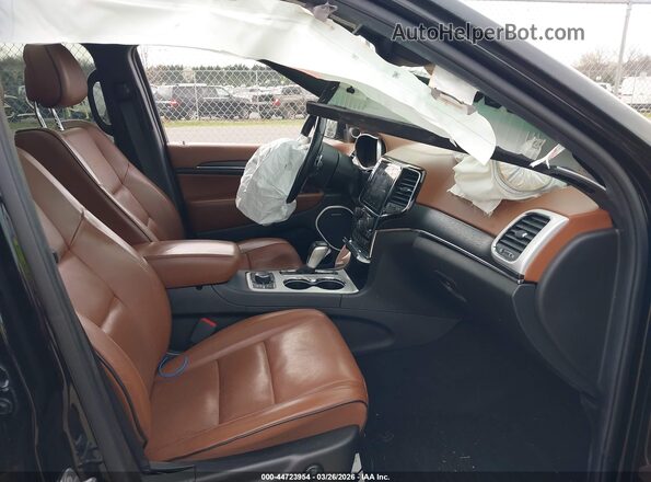 1C4RJFJT3MC507883 2021 JEEP GRAND CHEROKEE Черный Вид салона спереди