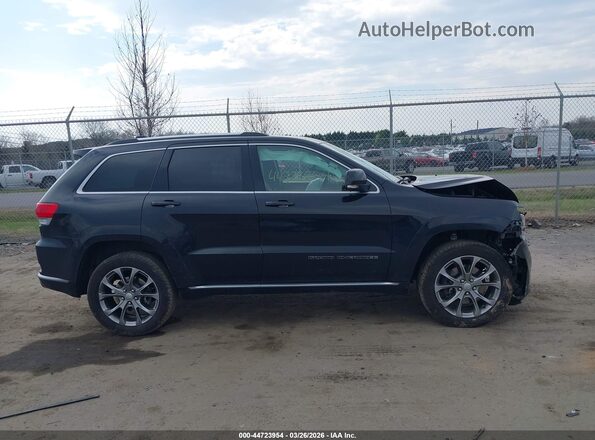 1C4RJFJT3MC507883 2021 JEEP GRAND CHEROKEE Черный Вид щитка приборов