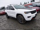 2021 Jeep Grand Cherokee Trailhawk 4x4 White vin: 1C4RJFLT6MC669018