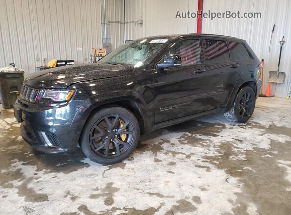 1C4RJFN96KC515214 2018 JEEP GRAND Черный Передняя левая четверть