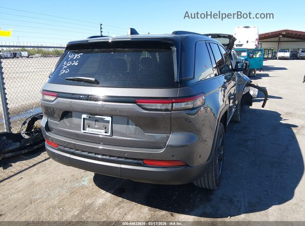 1C4RJGAG0SC294185 2025 JEEP GRAND CHEROKEE Серый Задняя правая четверть