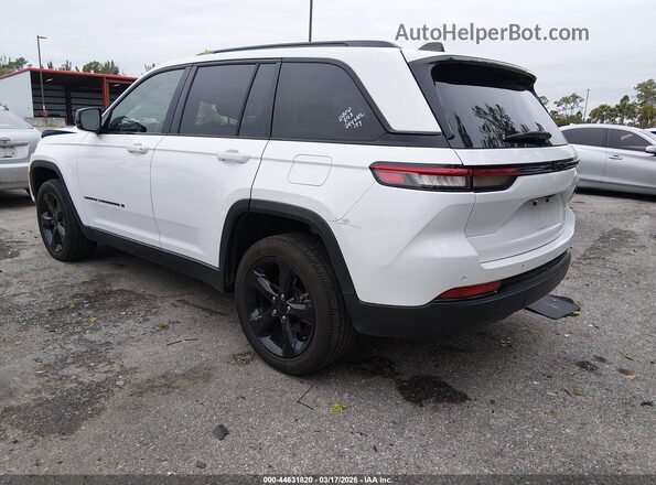 1C4RJGAG8PC648056 2023 JEEP GRAND CHEROKEE Белый Задняя левая четверть