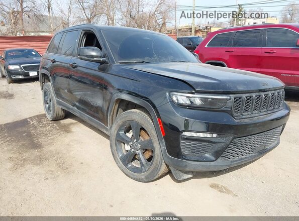 1C4RJHBG2PC505303 2023 JEEP GRAND CHEROKEE Черный Передняя правая четверть