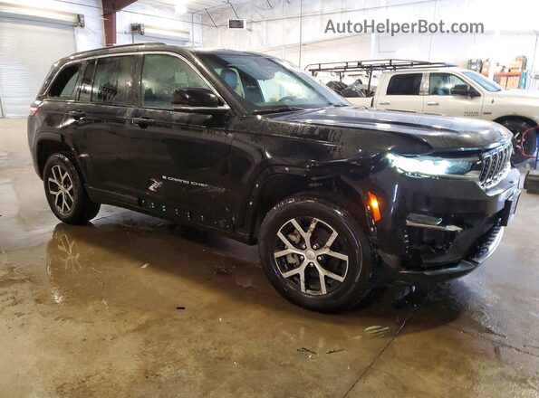 1C4RJHBG4RC263133 2024 JEEP GRAND Черный Передняя правая четверть