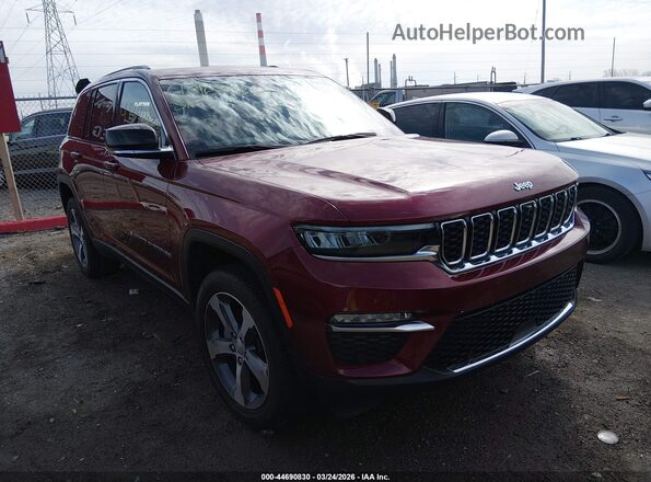 1C4RJHBG9PC601753 2023 JEEP GRAND CHEROKEE Red Delantero derecho