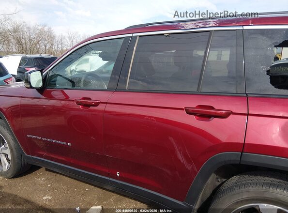 1C4RJHBG9PC601753 2023 JEEP GRAND CHEROKEE Red Vista interior de 360 grados