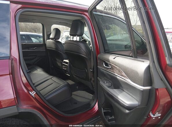 1C4RJHBG9PC601753 2023 JEEP GRAND CHEROKEE Red Vista de la etiqueta del VIN