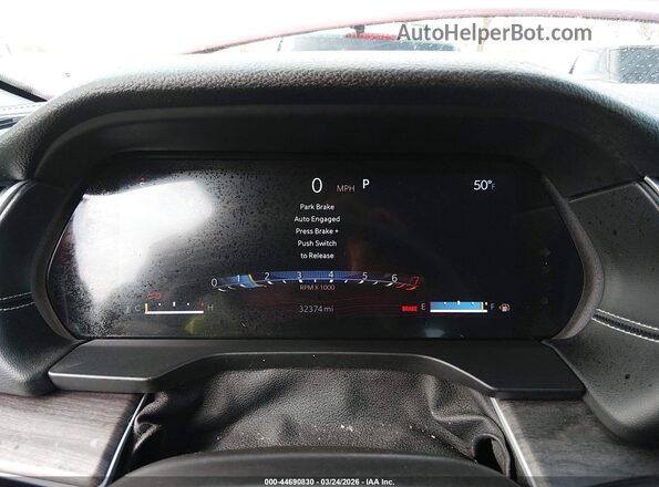 1C4RJHBG9PC601753 2023 JEEP GRAND CHEROKEE Red Vista de los asientos traseros