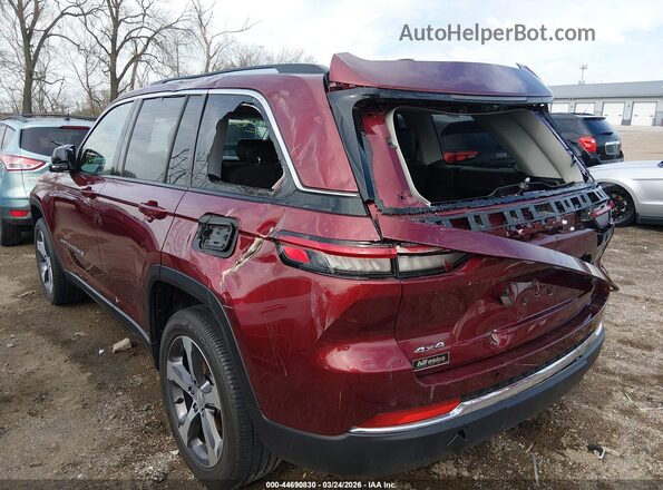 1C4RJHBG9PC601753 2023 JEEP GRAND CHEROKEE Red Vista frontal