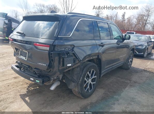 1C4RJHBG9RC166607 2024 JEEP GRAND CHEROKEE Серый Задняя правая четверть