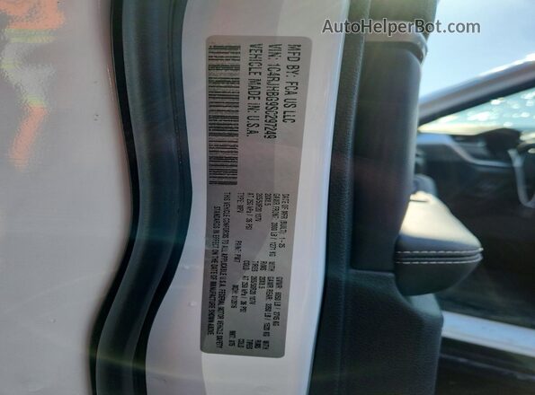 1C4RJHBG9SC297249 2025 JEEP GRAND Белый Вид наклейки с VIN-кодом