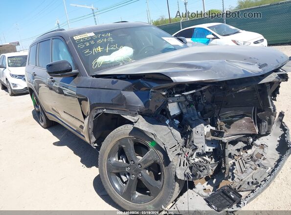 1C4RJJBG2R8588342 2024 JEEP GRAND CHEROKEE L Серый Передняя правая четверть