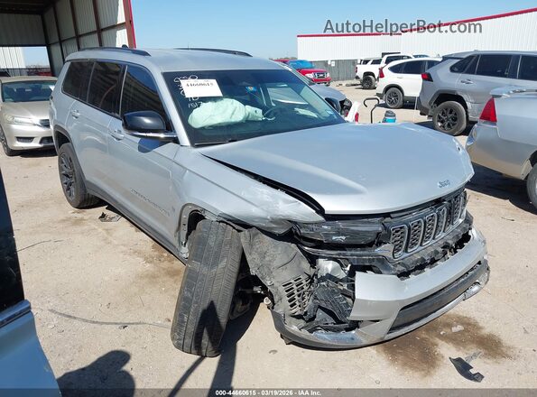 1C4RJKBG0P8801517 2023 JEEP GRAND CHEROKEE L Silver Передня права чверть