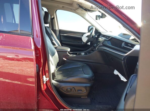 1C4RJKBG2N8547659 2022 JEEP GRAND CHEROKEE L Красный Вид салона спереди