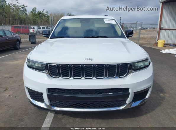 1C4RJKBG8N8514942 2022 JEEP GRAND CHEROKEE L Белый Вид задней части салона