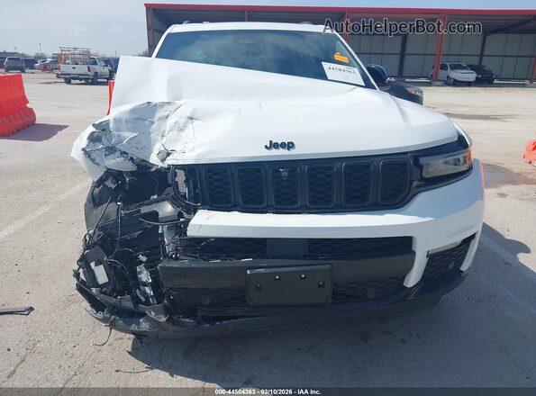 1C4RJKBG8R8543797 2024 JEEP GRAND CHEROKEE L White Widok zestawu wskaźników