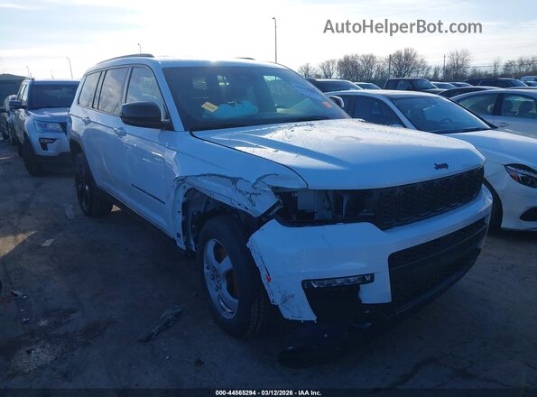 1C4RJKBGXR8510011 2024 JEEP GRAND CHEROKEE L Белый Передняя правая четверть