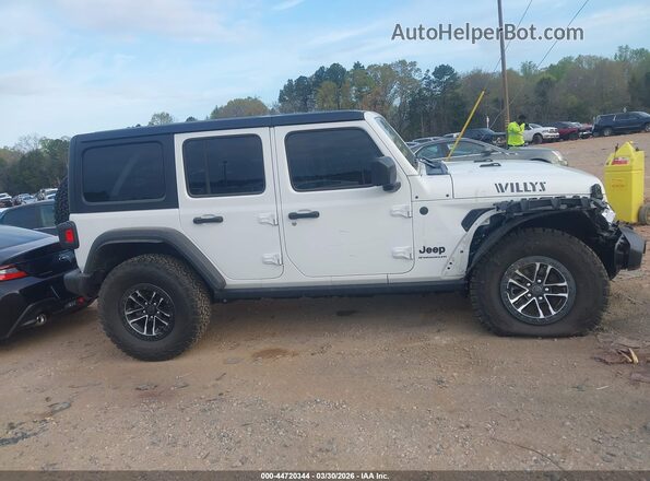 1C4RJXDG3SW557666 2025 JEEP WRANGLER White Widok wnętrza z tyłu