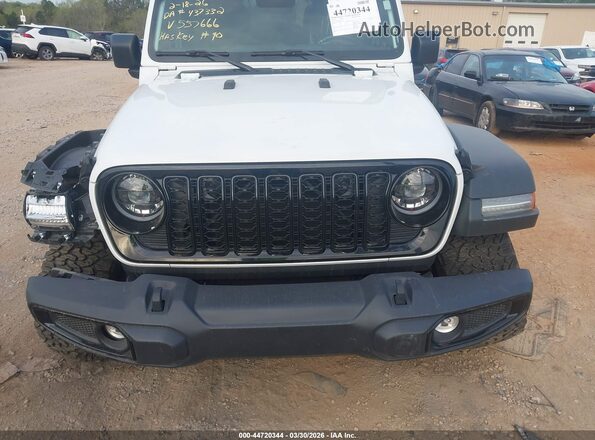 1C4RJXDG3SW557666 2025 JEEP WRANGLER White Widok zestawu wskaźników
