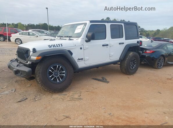 1C4RJXDG3SW557666 2025 JEEP WRANGLER White Przód lewy