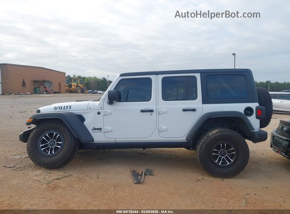 1C4RJXDG3SW557666 2025 JEEP WRANGLER White Widok wnętrza 360 stopni